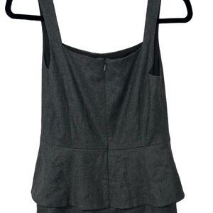 BANANA REPUBLIC Luxury Italian
Flannel Peplum Dress Wool Blend S/Small